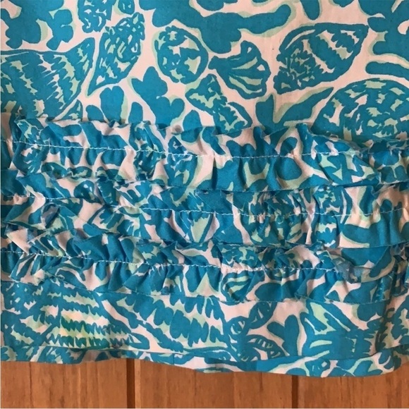 Lilly Pulitzer Marigold Mini Favors Print Skort Sz 6 - Picture 2 of 12